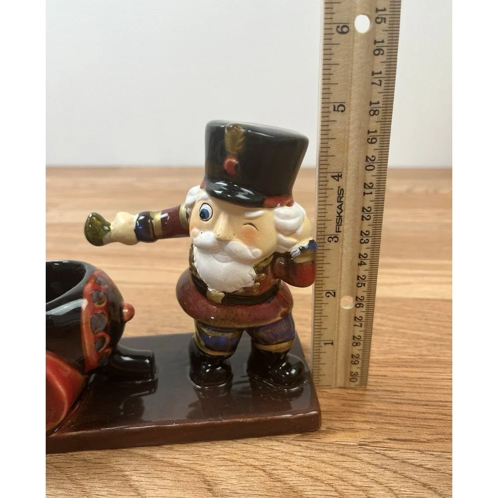 Yankee Candle‎ Ceramic Nutcracker Canyon Tealight Tea Light Holder Cute!